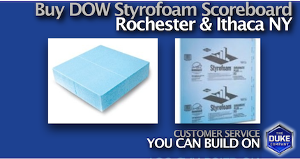 Picture of Buy DOW Styrofoam Scoreboard in Rochester NY and Ithaca NY