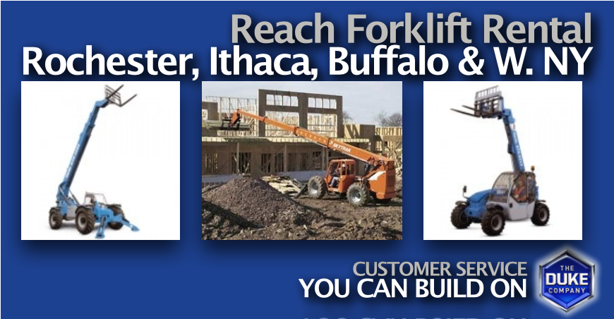 Picture of Reach Forklift Rental in Rochester NY and Ithaca NY