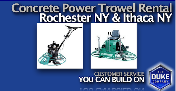 Picture of Concrete Power Trowel Rental in Rochester and Ithaca NY